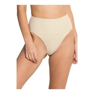 Maaji Nacar Babylon High-Waisted/High-Leg Bikini Bottom NWT